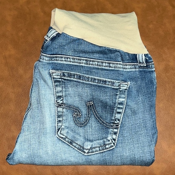 Ag Adriano Goldschmied Maternity Full Panel Pull On Size 28R - Picture 3 of 16